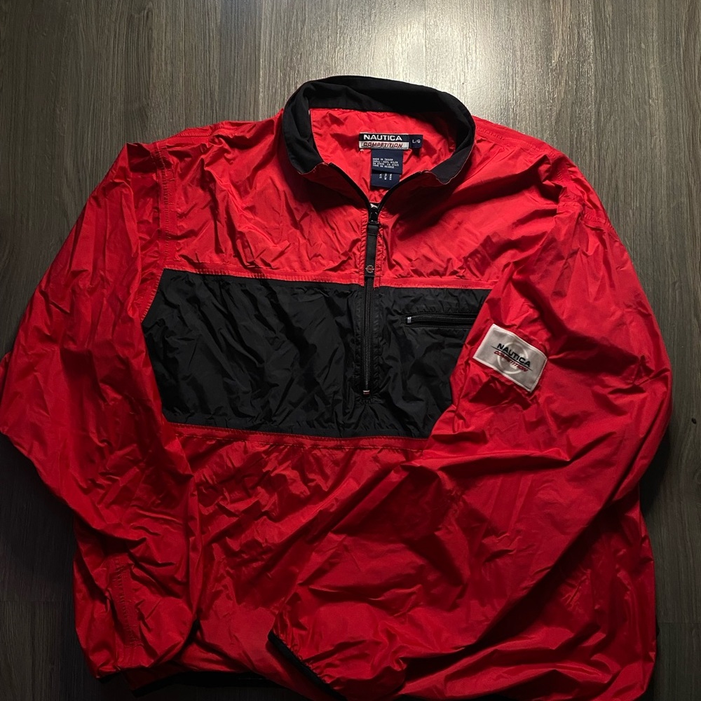 Vintage Nautica Windbreaker Size large